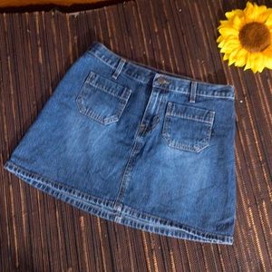 Abercrombie & Fitch denim skirt